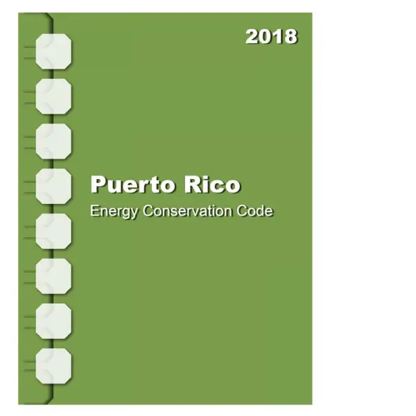 2018 Puerto Rico Energy Conservation Code