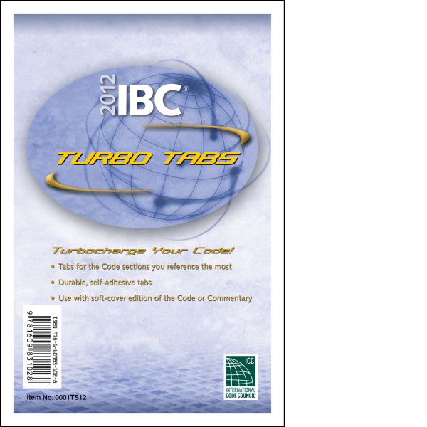 2012 International Building Code Turbo Tabs