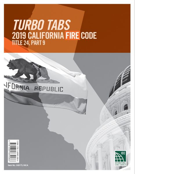 Turbo Tabs 2019 California Fire Code Title 24 Part 9